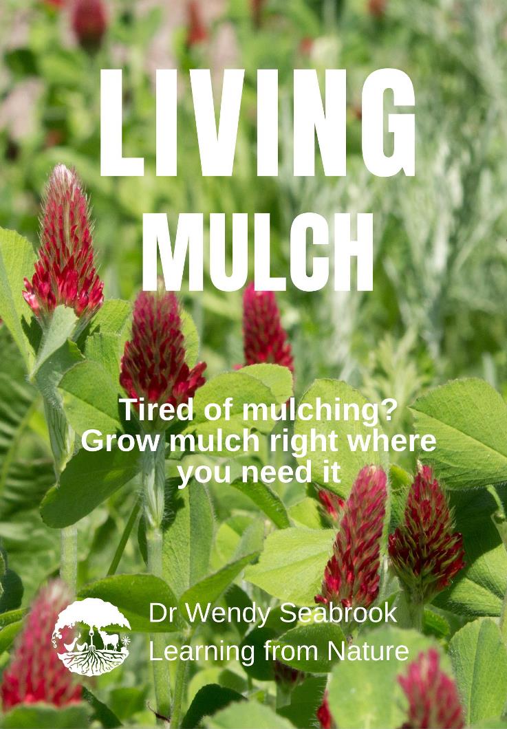 Front cover of the learning from Nature publication - Living Mulch