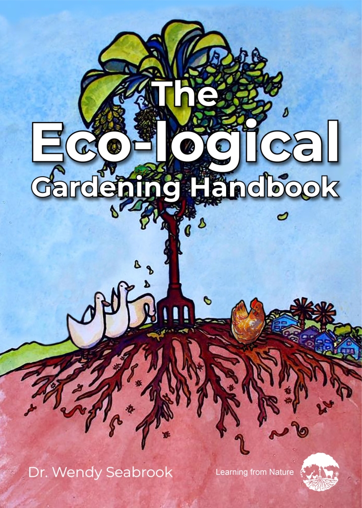 Front cover ecological gardening handbook